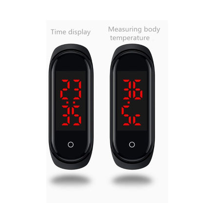 Smart temperature bracelet