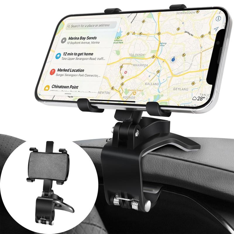 Car Dashboard & Sun Visor Phone Holder